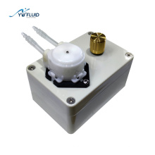 YWFluid débit réglable 0.2-100 ml/min Micro pompes péristaltiques d&#39;échantillonnage de liquide avec bouton de contrôle de vitesse utilisé pour le laboratoire
